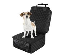 PETICON Waterproof Front Seat Car Cover, Full Protection Dog Car Seat Cover with Side Flaps, Nonslip Scratchproof Front Seat Cover Fits for Cars, Trucks, SUVs, Jeep
