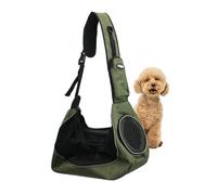 Petique Adjustable Pet Sling Carrier for Small to Medium Dogs & Cats - Comfortable & Secure Dog Sling for Walking & Outdoor Travel - Versatile Puppy and Cat Sling with Shoulder Strap - Up to 10kg