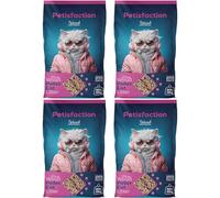 Petisfaction 4X30L Premium Cat Litter Wooden Pellets, Biodegradable, Ultra Absorbent, Maximum Odour Control, Eco-Friendly, Wood Pellet Cat Litter (XXL Pack-120L)