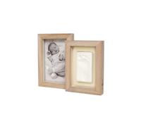 Petit Artichaut Duo Frame with Hand & Foot Imprints - Jolis Coeurs