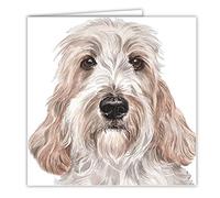 Petit Basset Griffon Vendeen Art Card/Greetings Card (AC-214)
