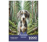Petit Basset Griffon Vendéen Jigsaw Puzzles Puzzles for Adults Kids.1000 Pieces Clever animals Challenge Toy Educational Games Home Decoration for Adults& Kids Age 14 Years Up 70x50cm/1000pcs