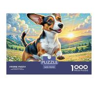 Petit Basset Griffon Vendéen1000 Piece Puzzle Puzzle Games Cute Pets Clever Puzzles for Adults Children 70x50cm/1000pcs
