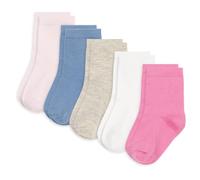Petit Bateau 5 paires de chaussettes bébé unies en coton