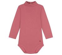 Petit Bateau A0BQF Turtleneck Long Sleeve Bodysuit Baby Girls Rosewood 6 Months