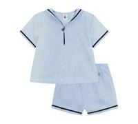 Petit Bateau A0f5g Children's Day Clothing 0-24, azure, 3 Months