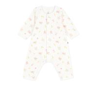 Petit Bateau A0fgz Girl's Nightwear 0-24, Marshmallow/Multico, 12 Months