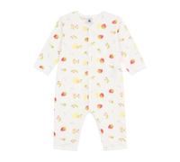 Petit Bateau A0fre Girl's Nightwear 0-24, Marshmallow/Multico, 6 Months