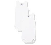 Petit Bateau Baby Boys’Sleeveless Bodysuits (Pack of 2) , Variant 1, 3 years
