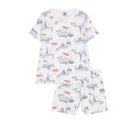 Petit Bateau Boy's A0CUL Pyjacourt, White/Multicolor, 6 Years
