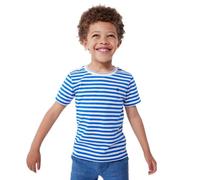 Petit Bateau Boy's A0cyw Short Sleeve T-Shirt, Porcelana/Marshmallow, 8 years