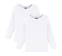 Petit Bateau Boy'sLong Sleeve Tee Shirt (Pack of 2) , Variant 1, 6 years
