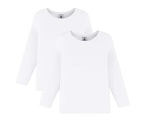 Petit Bateau Boy'sLong Sleeve Tee Shirt (Pack of 2) , Variant 1, 6 years
