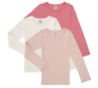 Petit Bateau / Children's long sleeved shirt TSML X3 in Pink 10 years