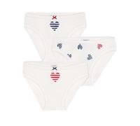 Petit Bateau Girl's A0D2G Panties, Variant 1, 4 Years (Pack of 3)