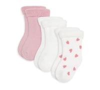 Petit Bateau Lot de chaussettes naissance en coton uni