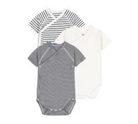 Petit Bateau Unisex Baby A097h Short Sleeve Newborn Body (pack of 1)
