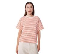 Petit Bateau Women’s A0d3k Short Sleeve T-Shirt, Avalanche/Spicy, M