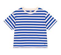 Petit Bateau Women’s A0d3l Short Sleeve T-Shirt, Ecru/Multicolor, XS