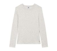 Petit Bateau Women’s Long Sleeve T-Shirt, Grey Beluga Chine, XL