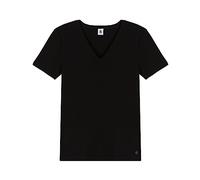 Petit Bateau Women’s Short Sleeve T-Shirt, Black Black, XL