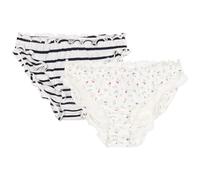 Petit Bateau Women's A0D14 Panties, Variant 1, XXS (Pack of 2)