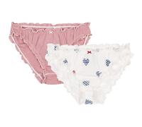Petit Bateau Women's A0D15 Panties, Variant 1, XS (Pack of 2)