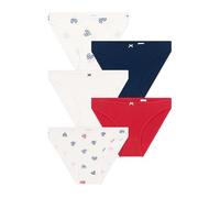 Petit Bateau Women's A0DKL Panties, Variant 1, XXS (Pack of 5)