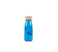 PETIT BOUM - Float Blue Sensory Bottle | A Microcosm in Every Bottle | Discover, Listen & Learn | Sensory Stimulation | Sensory Bottles for Kids