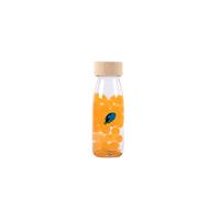 PETIT BOUM - Float Orange Sensory Bottle | A Microcosm in Every Bottle | Discover, Listen & Learn | Sensory Stimulation | Sensory Bottles for Kids