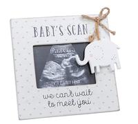 Petit Cheri Baby Scan Photo Frame with Elephant Attachment Gift