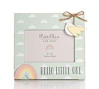 Petit Cheri Bird and Rainbow Photo Frame Hello Little One