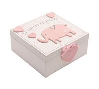 'Petit Cheri' My Special Keepsake Box 16cm x 16cm - Pink