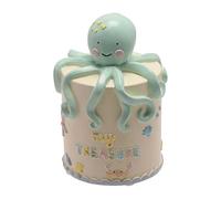 Petit Cheri Resin Octopus Money Box White