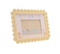 Petit Cheri Scallop Frame 6 x 4 Yellow - First Granchild