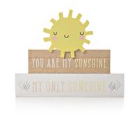 Petit Cheri stacked Mantel Plaque "You Are My Sunshine"