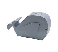 Petit Cheri Whale Money Box 20cm Blue