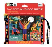 Petit Collage 0810073341180 Superheroes Puzzle