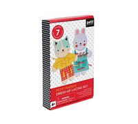 Petit Collage 0810073342736 Petit Friends Dress-up Lacing Set, Medium