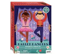 Petit Collage Ballet Dancers Magnetic Dress Up