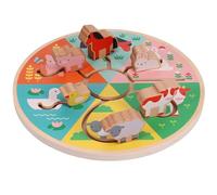 Petit Collage Farm Animals Wooden Sliding Maze