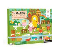 Petit Collage Magnetic Play Set | Treehouse,Multicolor,Small