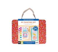 Petit Collage Paint Set Briefcase Golden