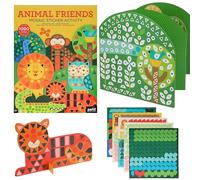 Petit Collage Mosaic Sticker Activity: Animal Friends