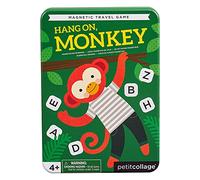 Petit Collage PTC328 Hang On Monkey Magnetic Travel Game, Multi