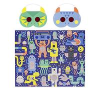 Petit Collage Decoder Puzzle Monster Party