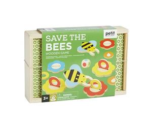 Petit Collage PTC594 Matching, Save The Bees Wooden Game, 5055923790014