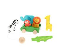 Petit Collage Safari Animals Wooden Bowling