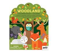 Petit Collage – Woodland Colouring Book