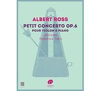 Petit Concerto Op.6 (violin and piano) Violin, Piano Music Ross Combre